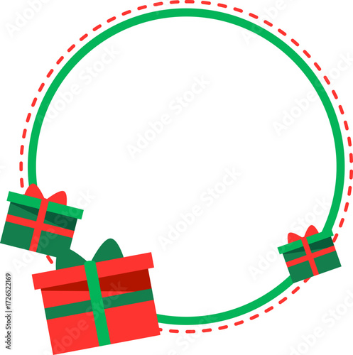 Christmas Text Box Frame