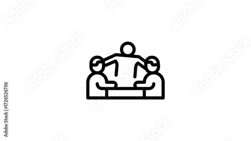 meeting animated icon