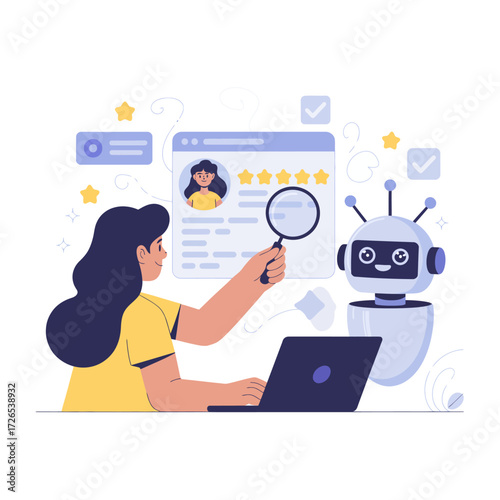 Ai powered customer service and reviews analysis using robotic automation