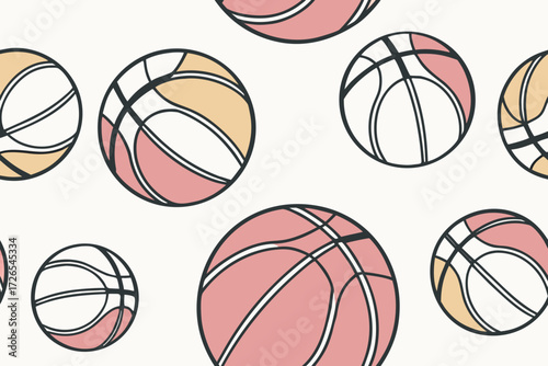 set of basketball