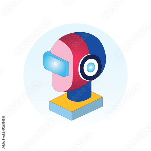 AI Tools Technology Vector Icons Set Flat Style
