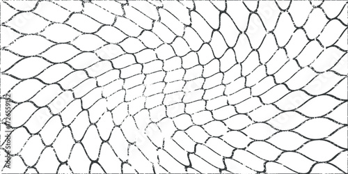 grunge texture for fishing nets pattern for sportswear or soccer goal, volleyball net, basketball hoop, hockey, athletics. vector art. eps 10