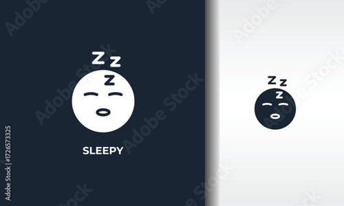 Sleepy Vector, Icon Or Logo Sign Isolated Symbol Illustration