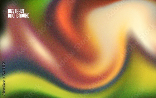 Colorful Abstract Grain Background with Vibrant Gradient