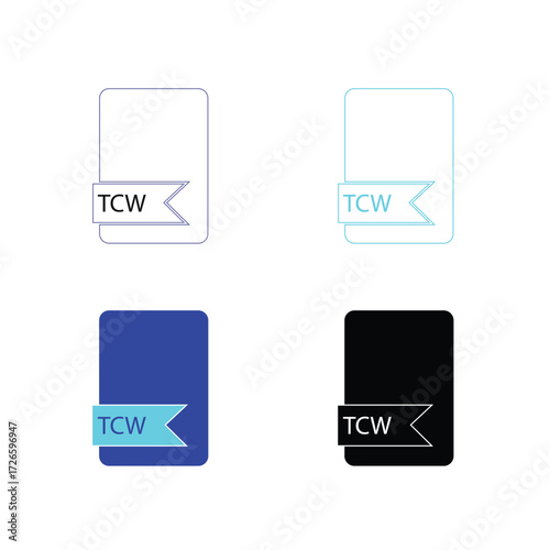Minimal Research Document or Report Icon Vector