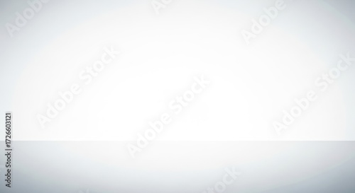 Wallpaper Mural A clean, minimalist studio background with a subtle gradient, creating a bright and airy atmosphere suitable for product placement or creative design. Torontodigital.ca