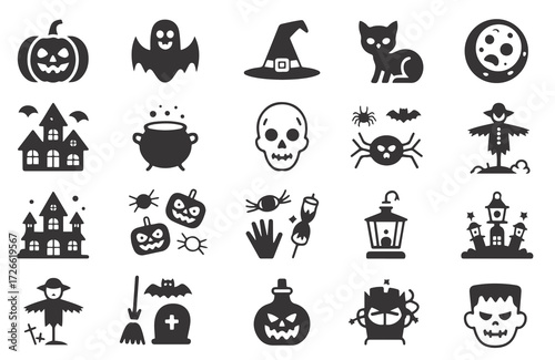  Halloween vector design