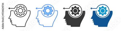 Initiative Icon Set Multiple Style Collection