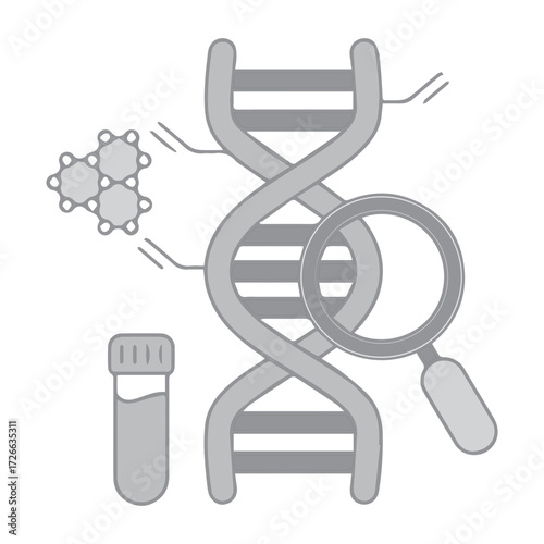Genetic Research Icon