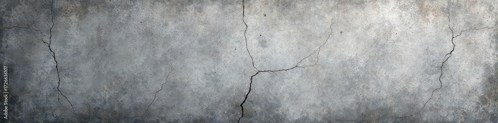 Fototapeta premium Weathered gray texture with deep scratches and distressed surface , concrete, aged, grunge