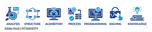 Data Science uses scientific methods, processes, algorithms and systems to extract knowledge and insights from data in various forms, both structured and unstructured. Vector Illustration concept
