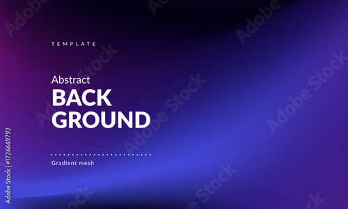Abstract liquid background. Gradient mesh. Effect blend bright color. Blurred fluid colorful mix. Modern design template for web cover, header, ad banner, poster, brochure, flyer. EPS vector image
