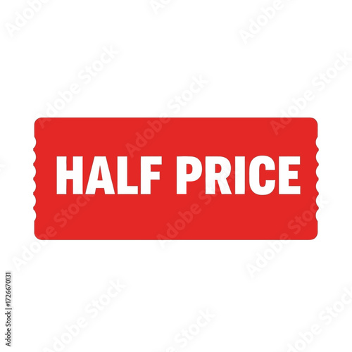 Red sale banner with the text "SALE" and "70% OFF" for promotional purposes.