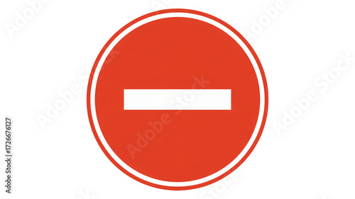 Free Download Clear stop sign symbol for entry prohibition and access restriction - GFXLoad