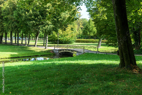 Wallpaper Mural Park scene in public park at Schwerin Castle Torontodigital.ca