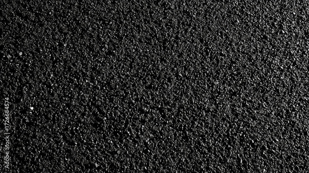 Fototapeta premium Close-up of textured asphalt surface. AI generated