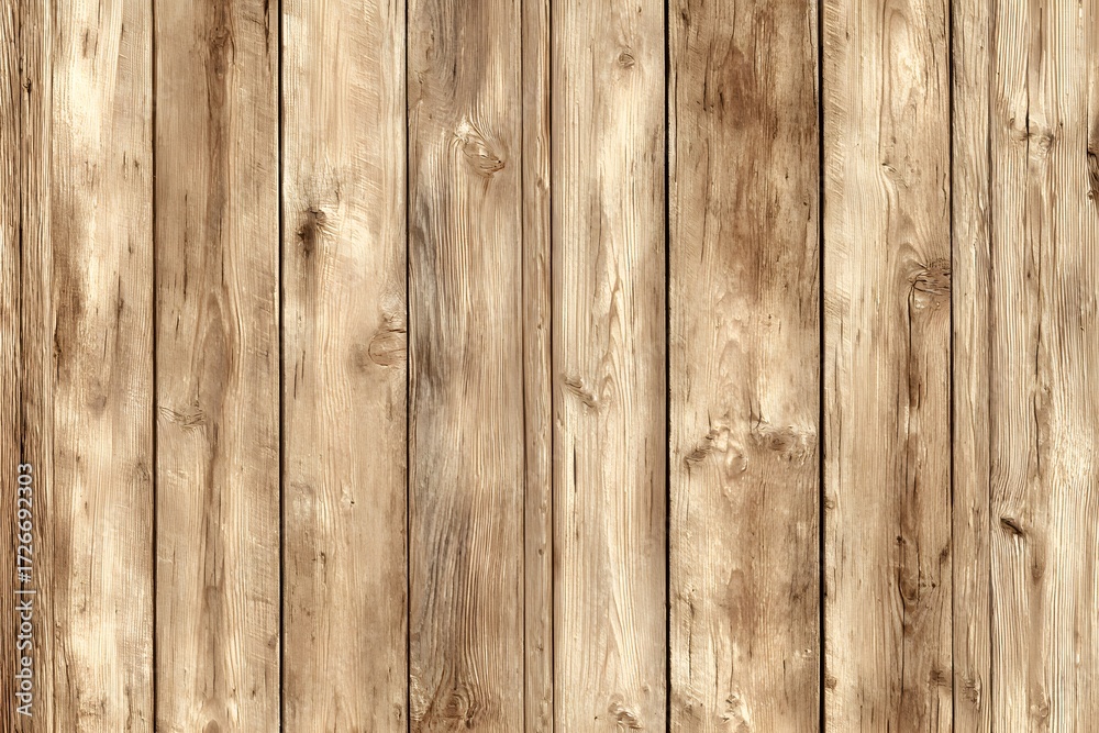 Fototapeta premium Aged wooden planks background vertical grain