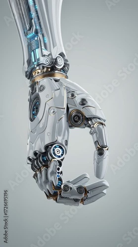 Futuristic Robotic Hand Technology
