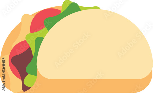 Kitchen Food Wraped Vector Icon Set – Cooking, Utensils, Appliances, and Meal Elements