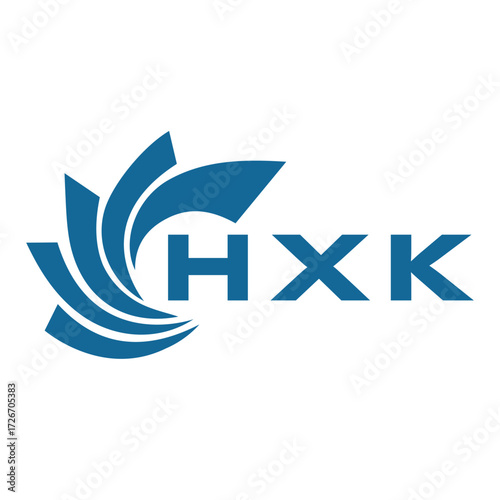 Free Download HXK letter design. HXK letter technology logo design. HXK Monogram logo design for an entrepreneur and business. - GFXLoad