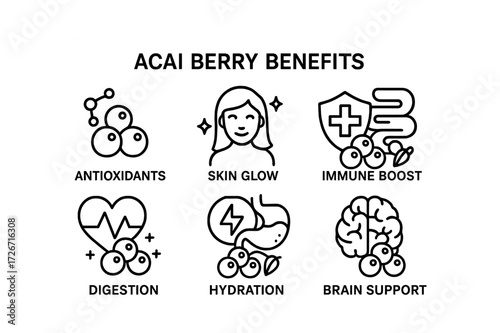 Acai berry benefits: antioxidants, immune boost, skin glow, and brain support