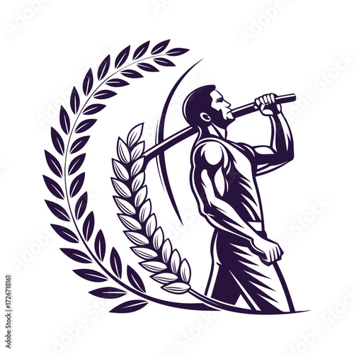 Modern Gym and Fitness Logo Design