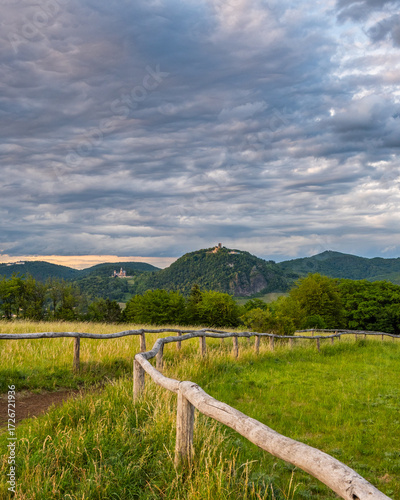 Blick vom Rodderberg zum Siebengebirge