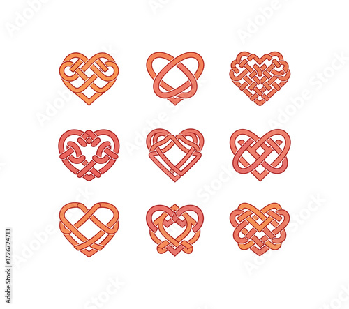 Discover stunning Celtic knot heart designs perfect for expressing eternal love, unity, and enduring connections in your creative projects.