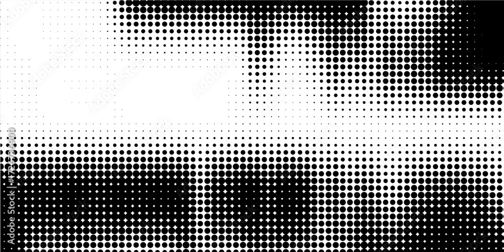 Fototapeta premium Halftone dot pattern texture, halftone background abstract