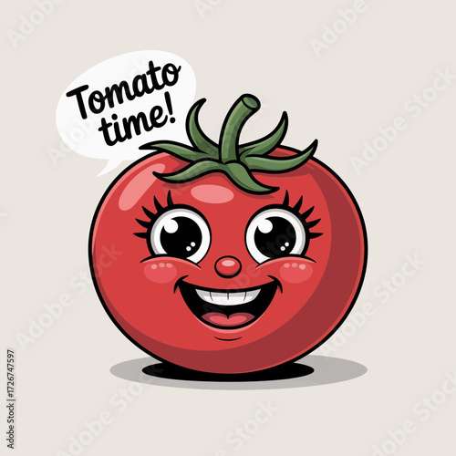 funny tomato cartoon