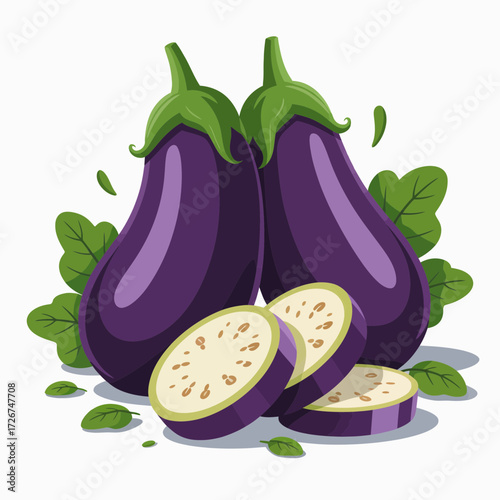 eggplant and tomato