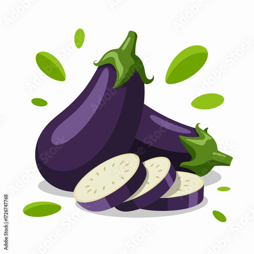eggplant and zucchini