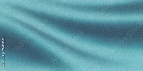 Wallpaper Mural Abstract smooth teal gradient background with soft, flowing lines gradient empty space, grainy noise texture, retro soft texture, gradient background. Torontodigital.ca