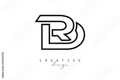 RD Creative Monogram Logo Design - Minimalist Typography Design Concept Free Download RD Creative Monogram Logo Design - Minimalist Typography Design Concept - GFXLoad