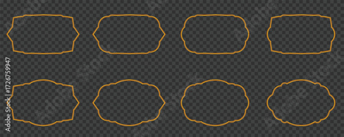 Beautiful Islamic Name Border Banner Design