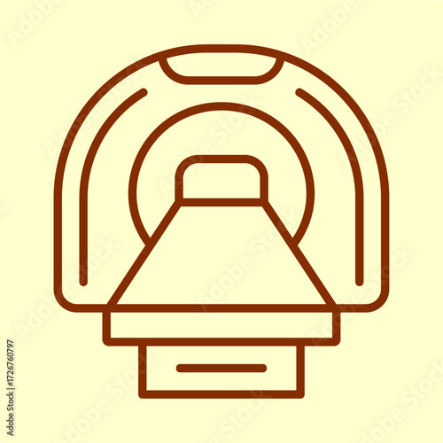Tomography trendy artwork design useful creative Illustration attractive colorful background