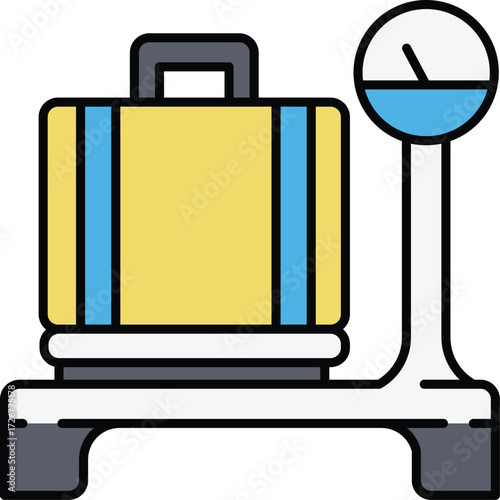 Aviation Vector Icon Set – Air Travel, Airport Services, and Flight Safety Elements