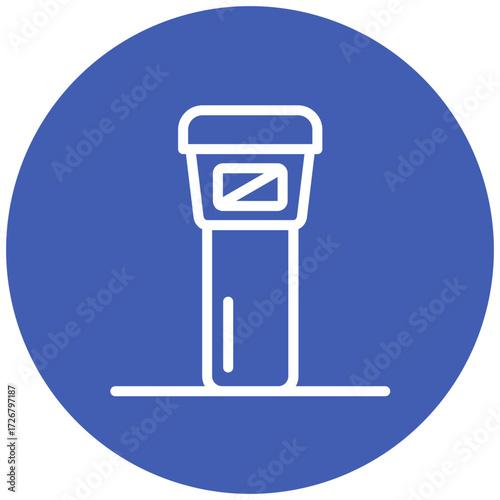 Pos Terminal line icon style