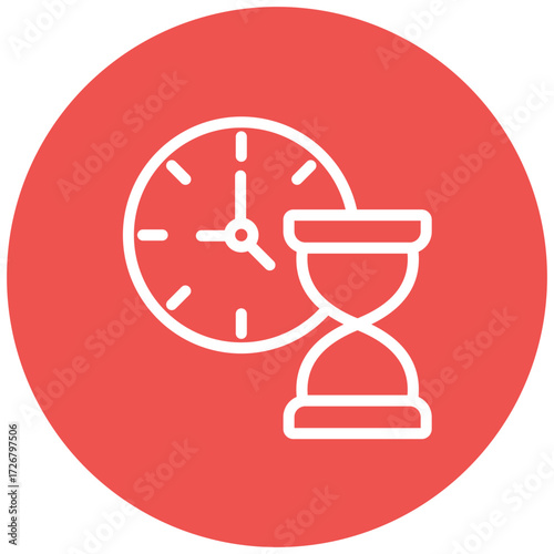 Deadline Line Icon Style