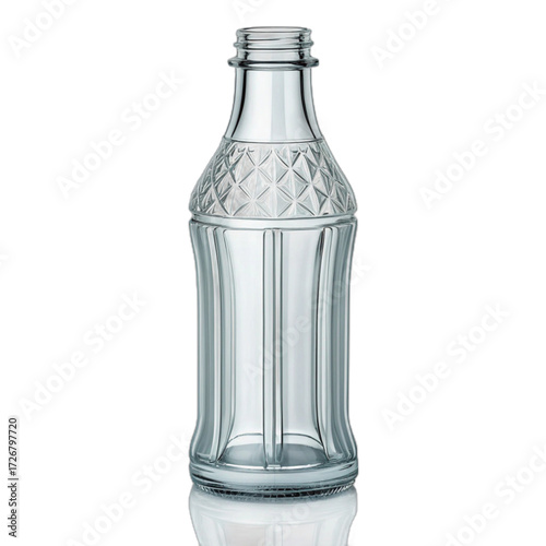 Wallpaper Mural Single precision glass bottle mold insert cavity for manufacturing clear beverage containers isolated on transparent background Torontodigital.ca