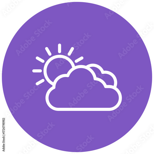 Day Line Icon Style