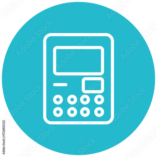 Atm Line Icon Style