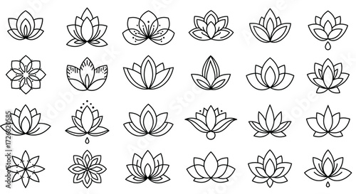 Cartoon santa claus holding a red gift box with a green bow on a white isolated background waving hand