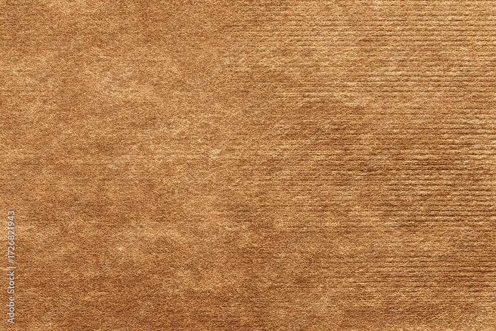 Fototapeta premium Textured brown fabric surface textile material