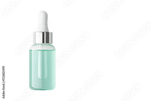 Moisturizing soothing serum isolated on transparent background