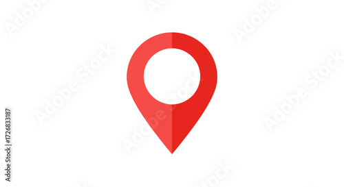 Warning sign of children crossing road with triangular red border