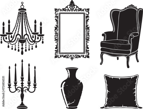 Group of diverse men marching with black flags in protest or demonstration