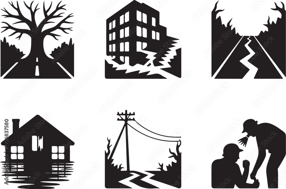 Naklejka premium Hand drawn doodle icons and symbols collection on white background