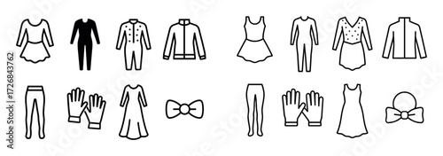 Figure Skating Icon Set