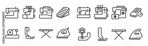 Minimalist Sewing Icons